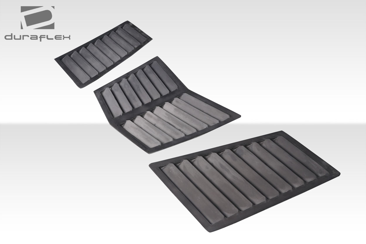 1997-2004 Chevrolet Corvette C5 / 2005-2009 Ford Mustang Duraflex GT1 Hood Vents - 3 Piece