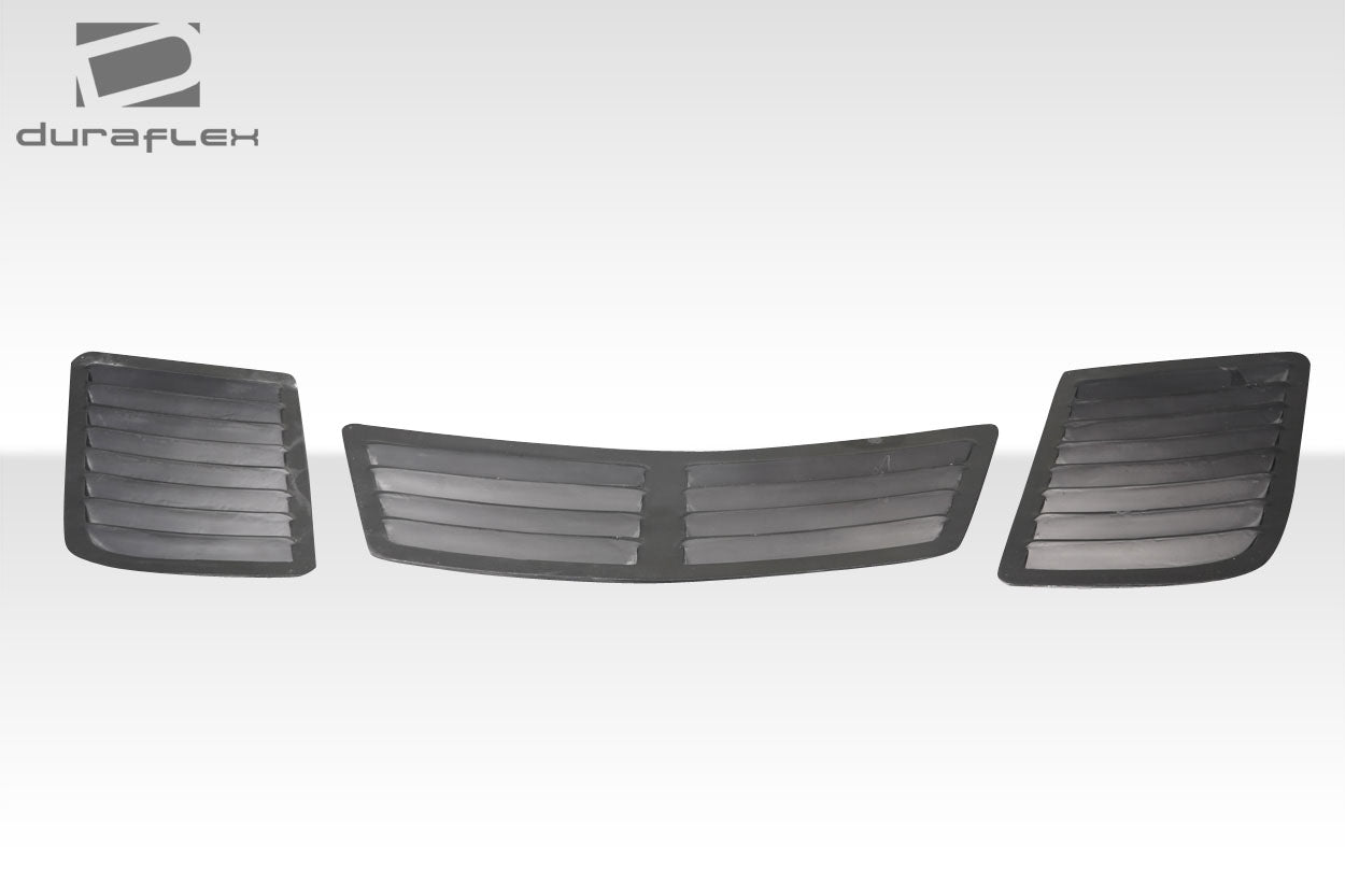 2001-2006 BMW M3 E46 / 2014-2019 Ford Fiesta / 2016-2018 Ford Focus Duraflex GT1 Hood Vents - 3 Piece