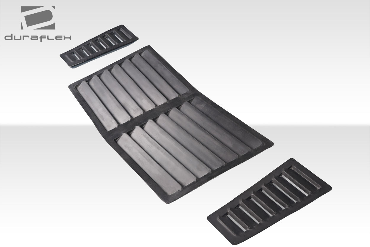 1997-2004 Chevrolet Corvette C5 Duraflex GTV Hood Vents - 3 Piece