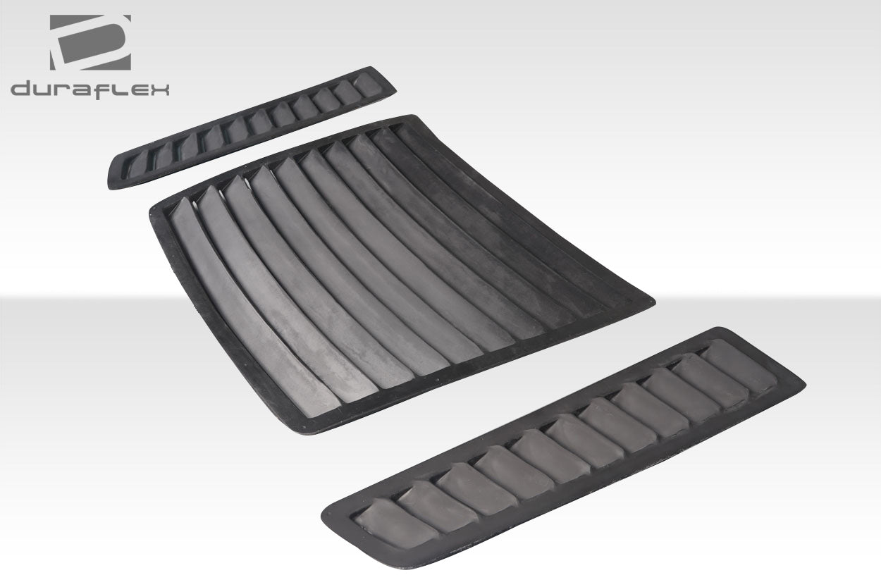 2013-2014 Ford Mustang Duraflex GT1 Hood Vents - 3 Piece