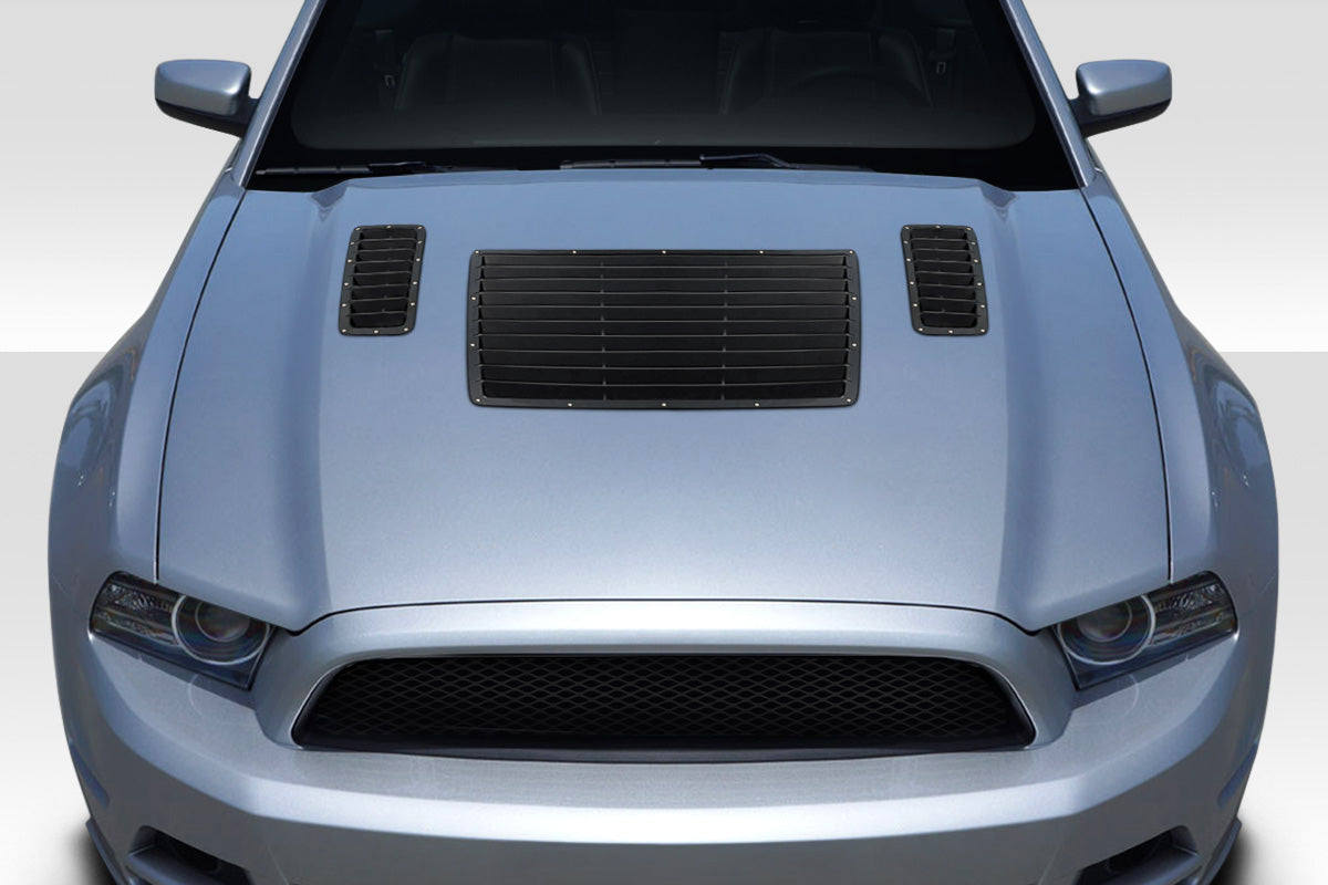 2013-2014 Ford Mustang Duraflex GT1 Hood Vents - 3 Piece (S)