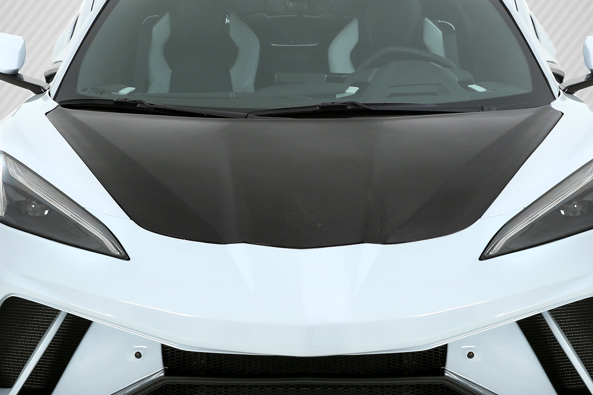 2020-2025 Chevrolet Corvette C8 Carbon Creations OEM Look Hood - 1 Piece