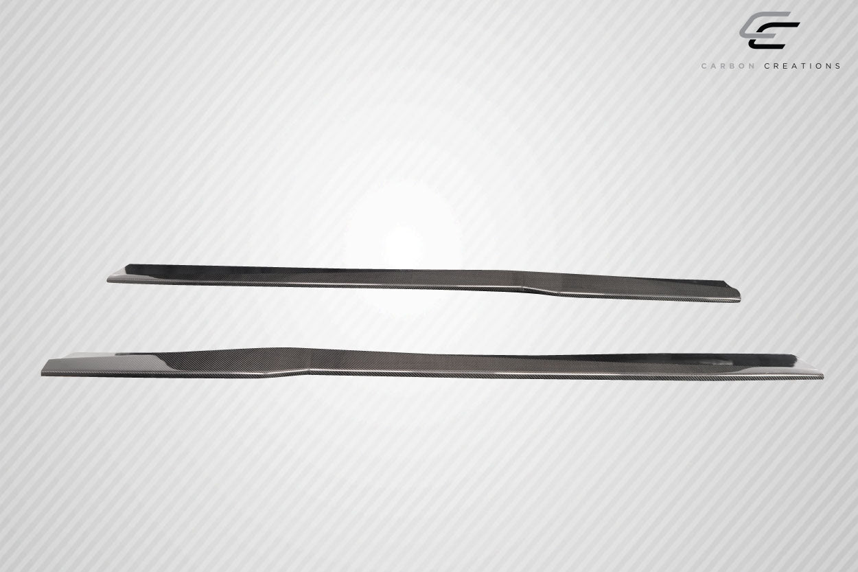 2020-2023 Chevrolet Corvette C8 Carbon Creations Gran Veloce Side Skirt Splitters - 2 Piece