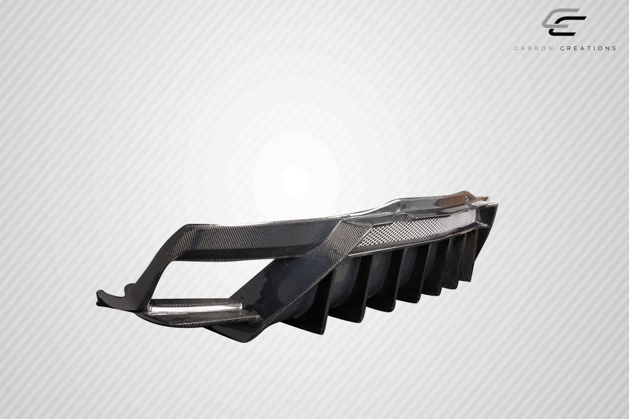 2020-2024 Chevrolet Corvette C8 Carbon Creations Gran Veloce Rear Diffuser - 1 Piece