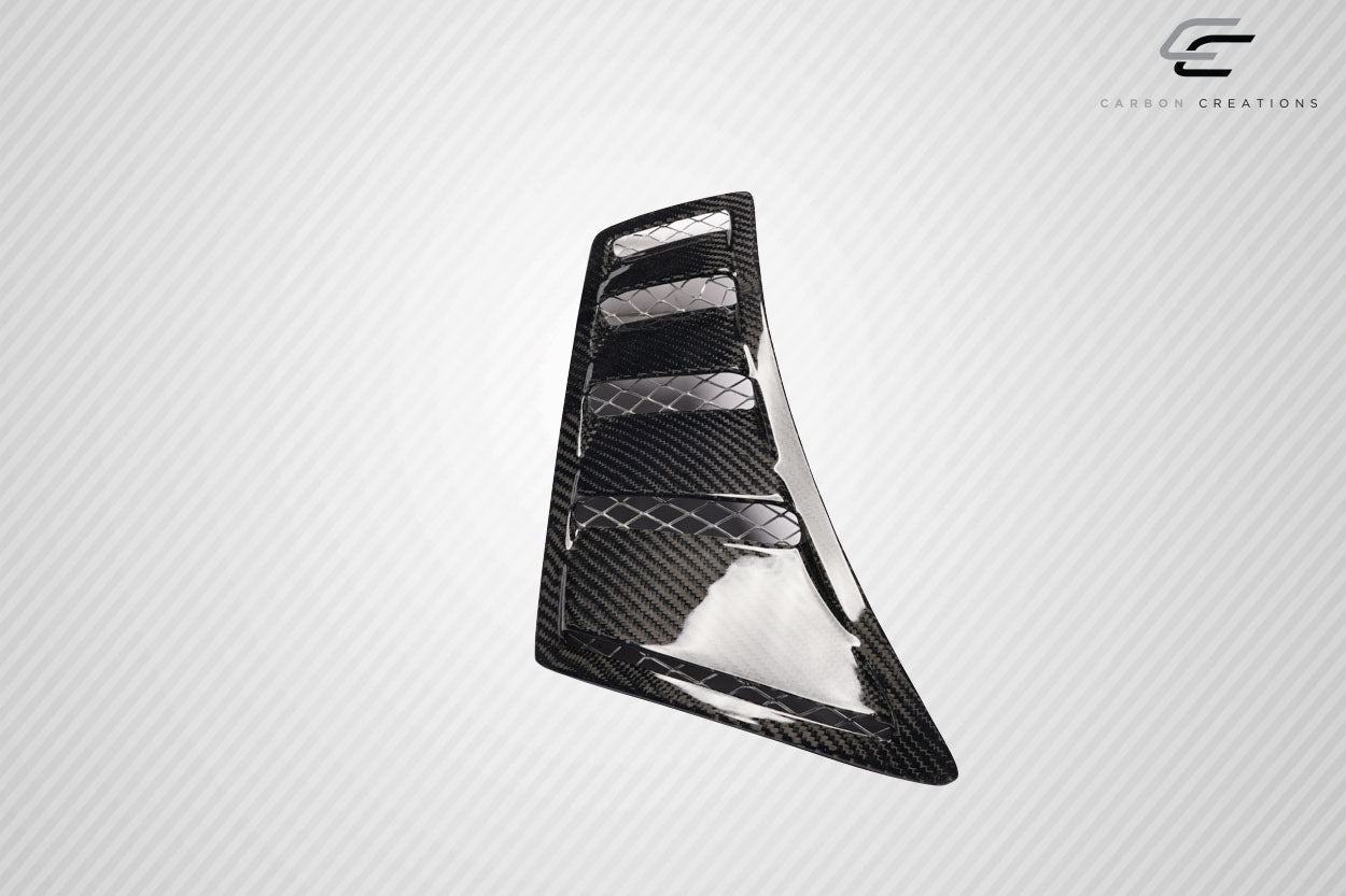 2020-2025 Chevrolet Corvette C8 Carbon Creations Gran Veloce Front Fender Vents - 2 Piece