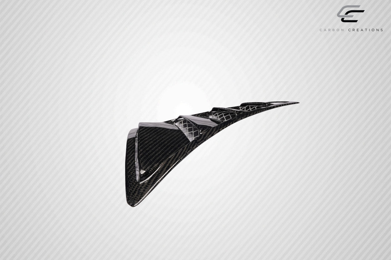 2020-2025 Chevrolet Corvette C8 Carbon Creations Gran Veloce Front Fender Vents - 2 Piece