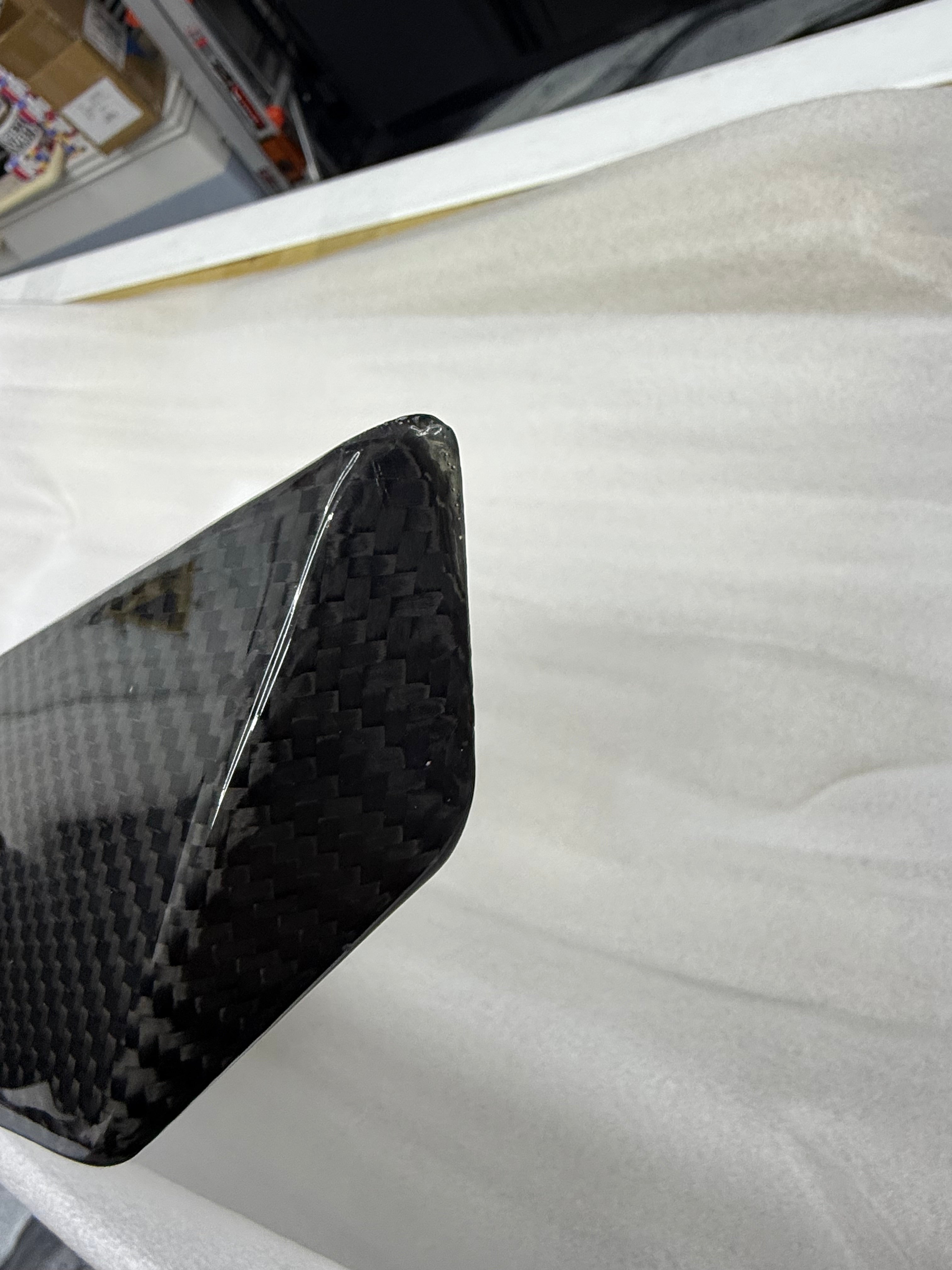 *BLEMISHED-DISCOUNTED* 2019 CHEVROLET CORVETTE C7 ZR1 CARBON FIBER REAR LID BASE SPOILER / WING