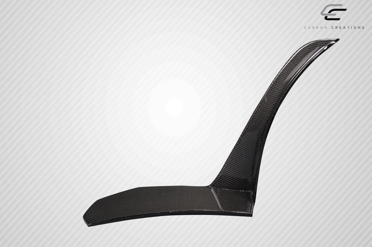 2018-2023 Ford Mustang Carbon Creations Z1 Front Lip Spoiler Air Dam - 2 Pieces ( Performance model )