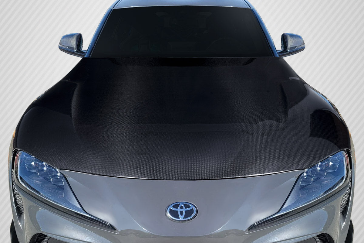 2020-2025 Toyota Supra A90 Carbon Creations OEM Look Hood - 1 Piece