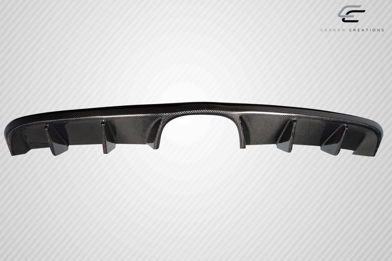 2014-2016 Porsche Cayman Carbon Creations Motox Rear Diffuser - 3 Pieces