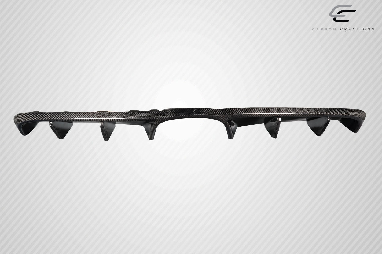2014-2016 Porsche Cayman Carbon Creations Motox Rear Diffuser - 3 Pieces