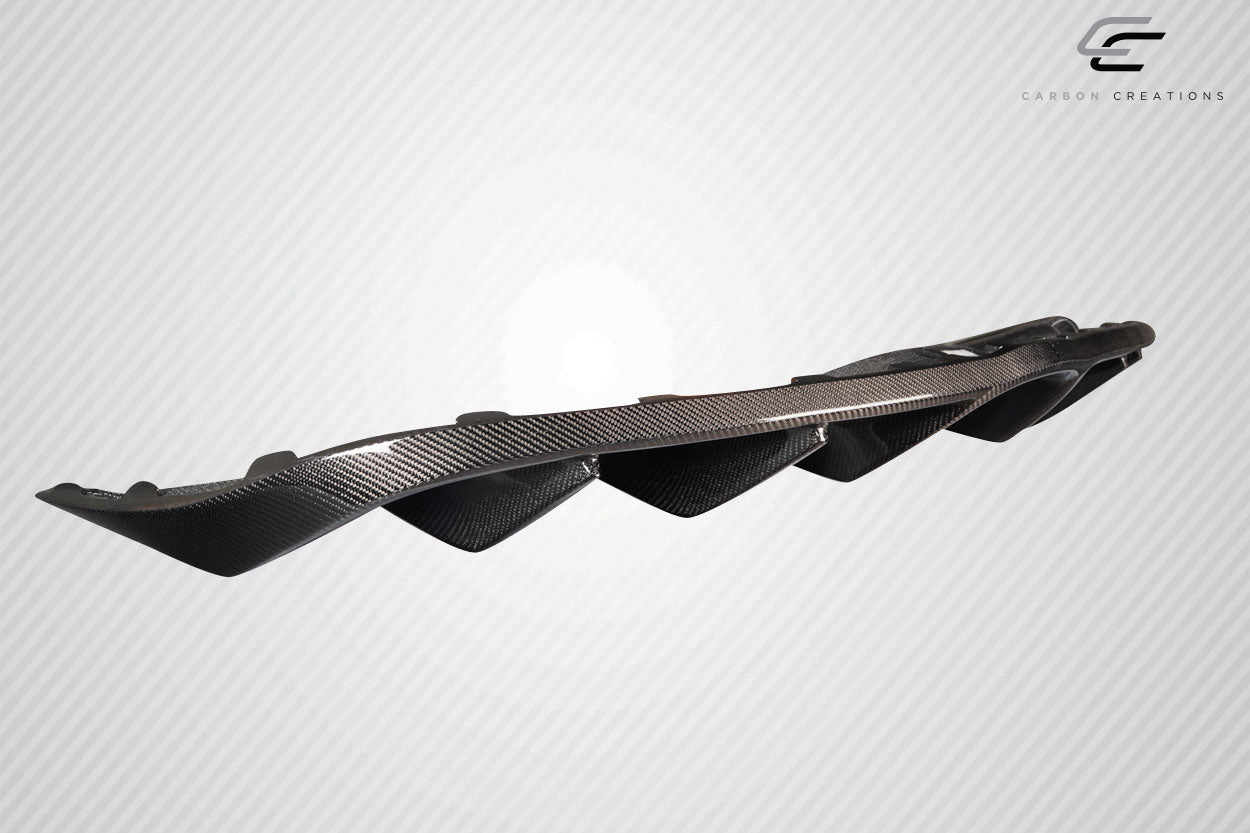 2014-2016 Porsche Cayman Carbon Creations Motox Rear Diffuser - 3 Pieces