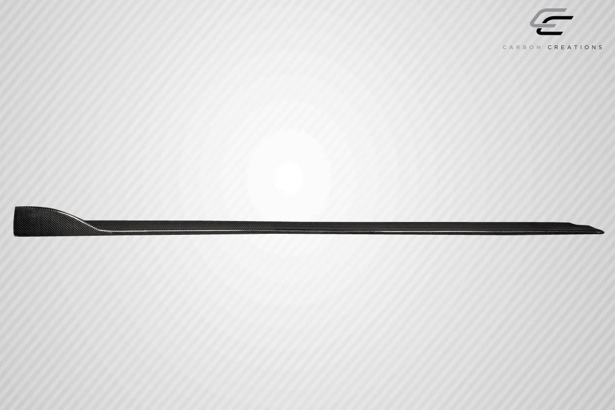 2014-2016 Porsche Cayman Carbon Creations Motox Side Skirt Rocker Panel Splitters - 2 Pieces