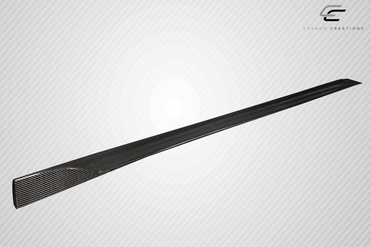 2014-2016 Porsche Cayman Carbon Creations Motox Side Skirt Rocker Panel Splitters - 2 Pieces