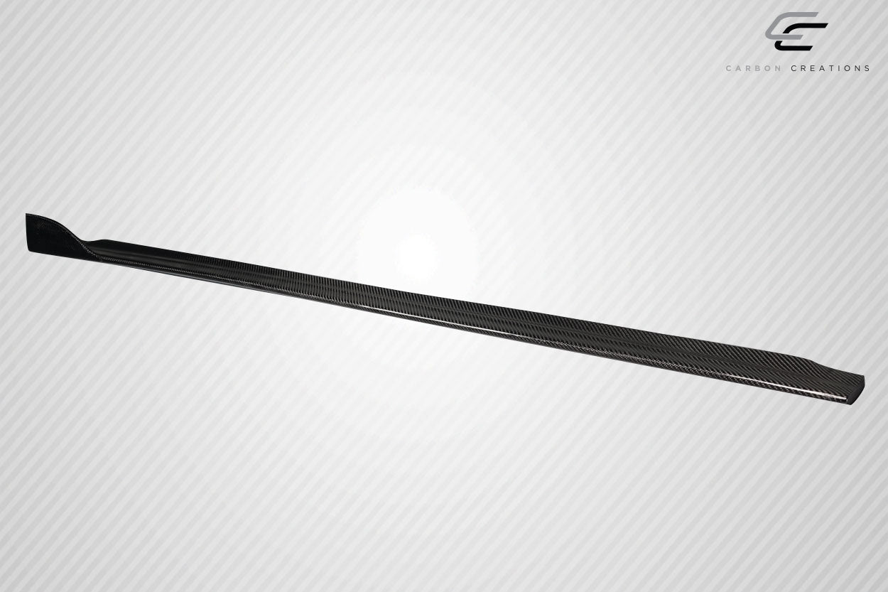 2014-2016 Porsche Cayman Carbon Creations Motox Side Skirt Rocker Panel Splitters - 2 Pieces