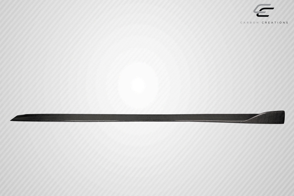 2014-2016 Porsche Cayman Carbon Creations Motox Side Skirt Rocker Panel Splitters - 2 Pieces