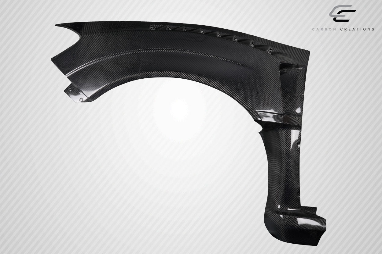 2015-2021 Subaru WRX STI Carbon Creations VRS Wide Body Front Fenders - 8 Piece