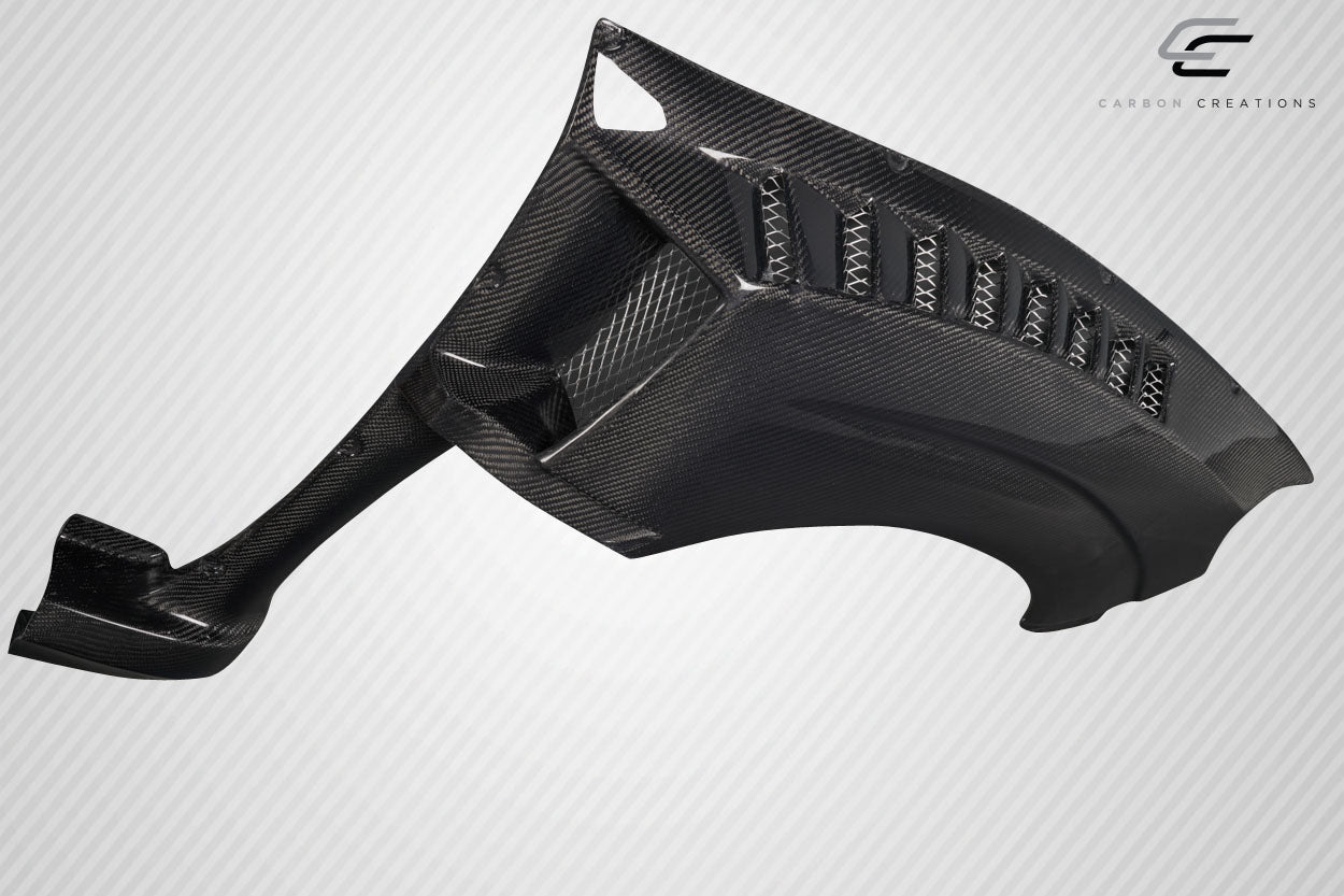 2015-2021 Subaru WRX STI Carbon Creations VRS Wide Body Front Fenders - 8 Piece