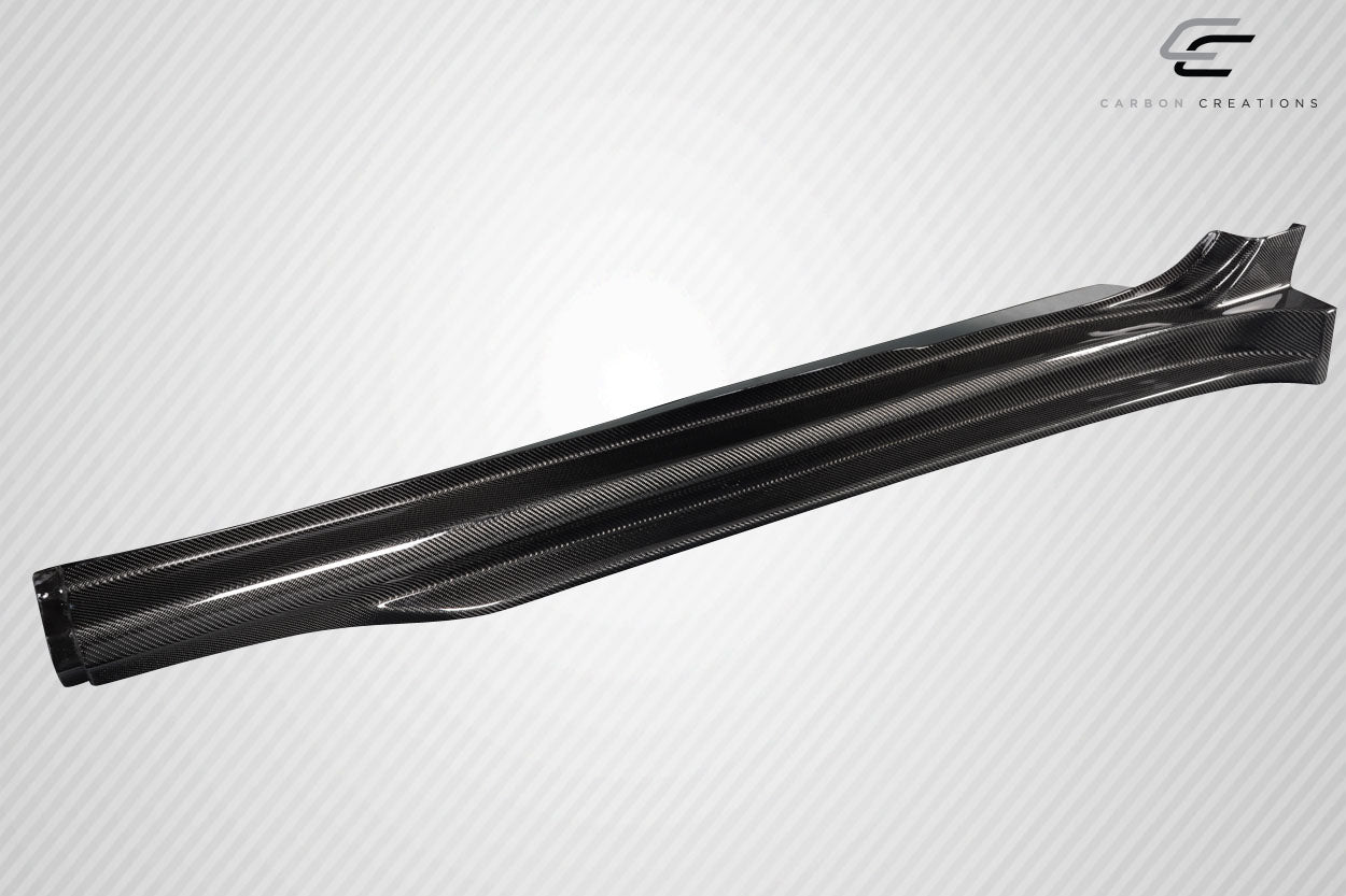 2015-2021 Subaru WRX STI Carbon Creations VRS Wide Body Side Skirt Rocker Panels - 6 Piece