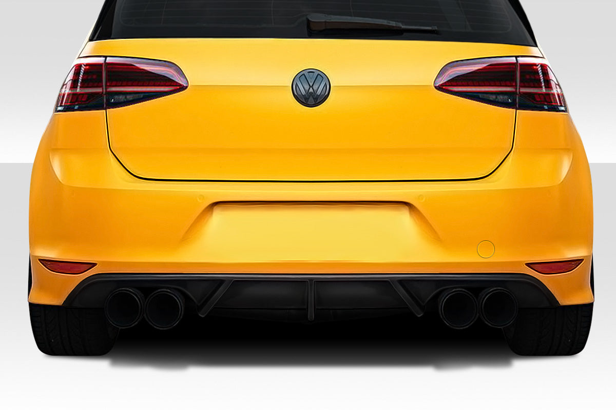 2015-2021 Volkswagen Golf R Duraflex RZ Rear Diffuser - 1 Piece (S)