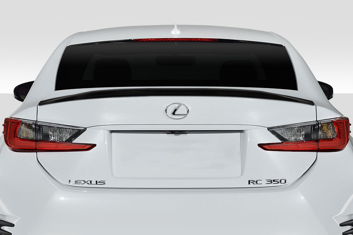2015-2018 Lexus RC Series RC200T RC350 Duraflex SBZ Rear Wing Spoiler - 1 Piece (S)