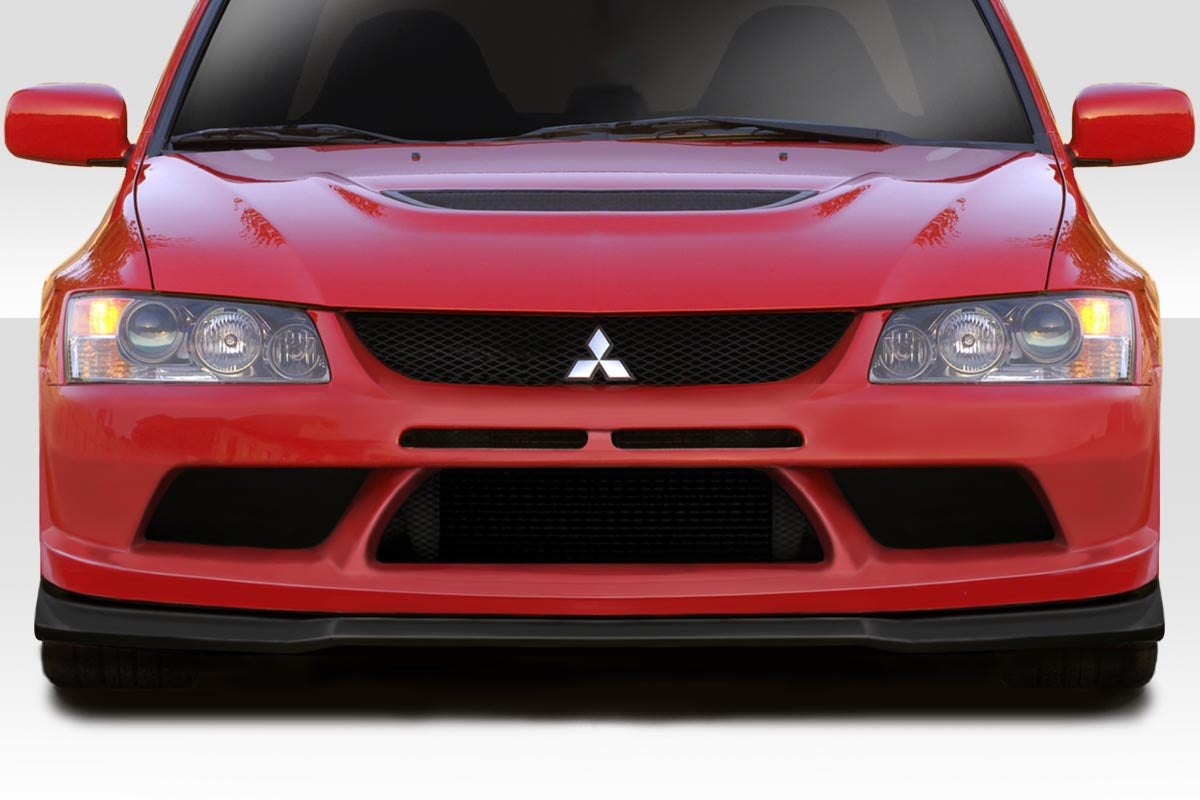 2003-2006 Mitsubishi Lancer Evolution 8 9 Duraflex Helico Front Bumper Cover - 2 Pieces (S)