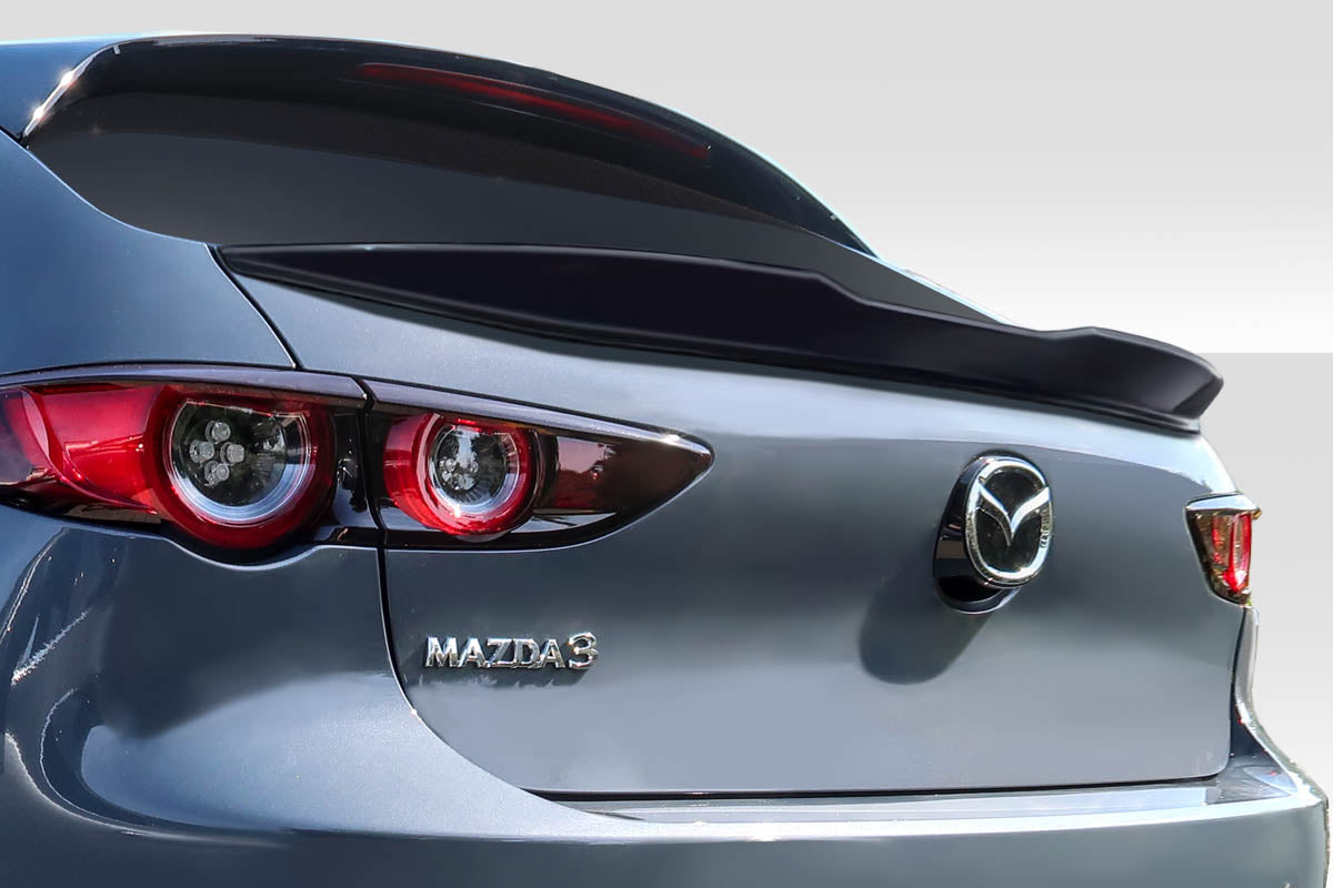 2019-2025 Mazda 3 Corke Duraflex Corke Rear Mid Wing Spoiler - 1 Piece