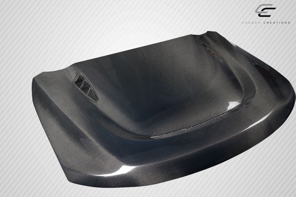 2011-2022 Jeep Grand Cherokee Carbon Creations Delta Hood - 1 Piece