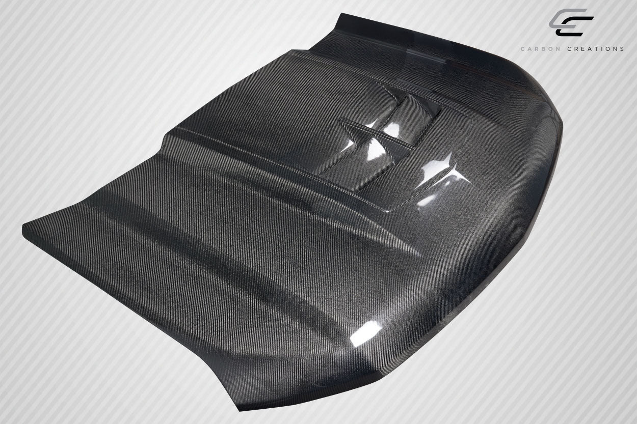 2019-2023 Chevrolet Silverado 1500 Carbon Creations ZL1 Look Hood - 1 Piece