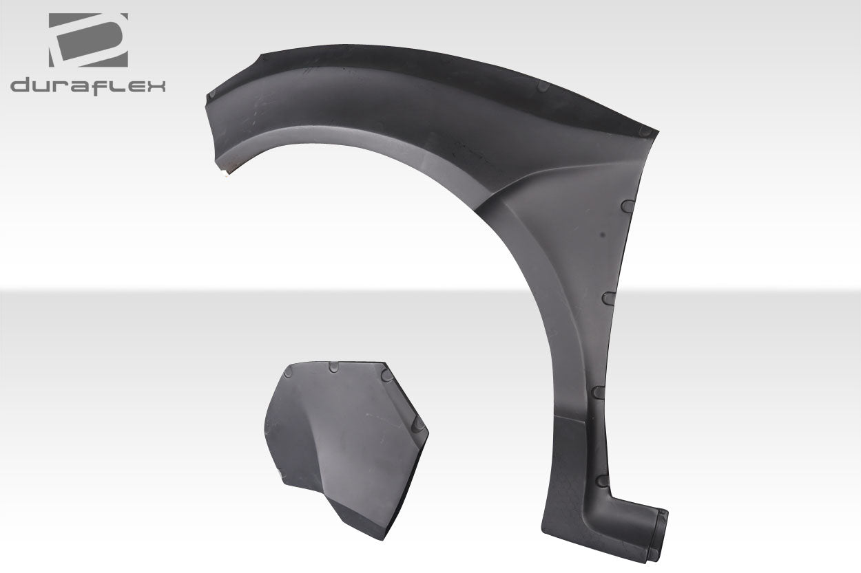 2009-2014 Acura TSX Duraflex Khan Front Fender Flares - 4 Piece (+60mm wider)
