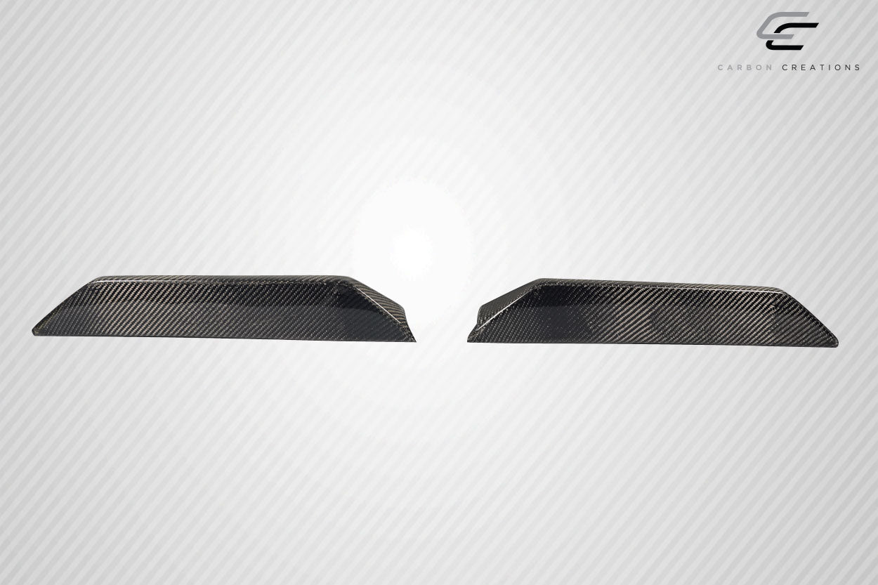 2019-2025 Chevrolet Silverado 1500 Carbon Creations Street Runner Rear Roof Wing Spoiler - 2 Pieces