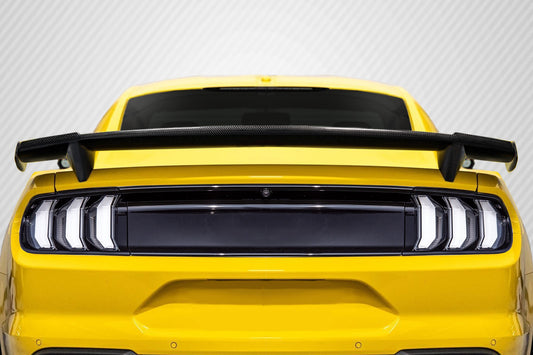 2015-2023 Ford Mustang Carbon Creations Stardust Rear Wing Spoiler - 1 Piece