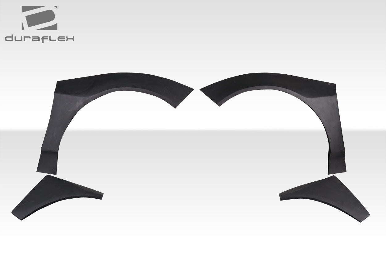 2020-2023 Chevrolet Corvette C8 Duraflex Gran Veloce Wide Body Side Skirt Rocker Panel Splitters - 2 Pieces