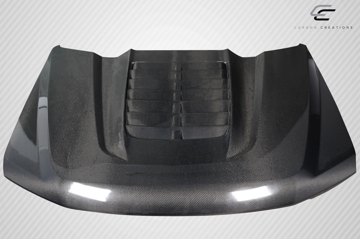 2017-2022 Ford Super Duty F250 F350 F450 Carbon Creations GT500 V2 Look Hood - 1 Piece