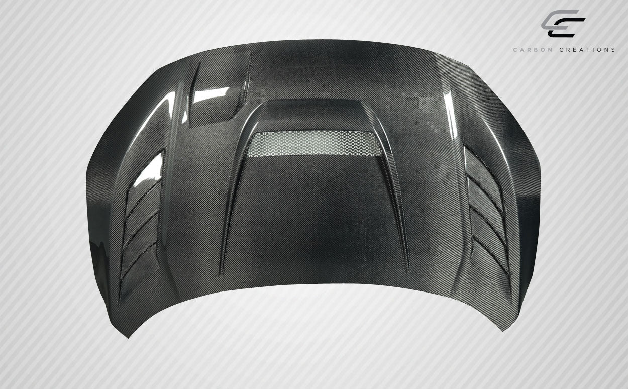 2016-2021 Honda Civic Carbon Creations Time Attack Hood - 1 Piece