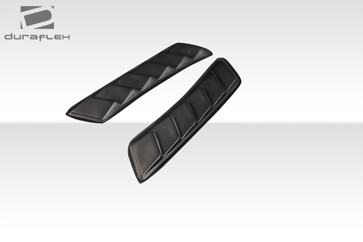 Universal Duraflex Sonic Heat Extractor Hood / Fender Air Vent Ducts - 2 Pieces