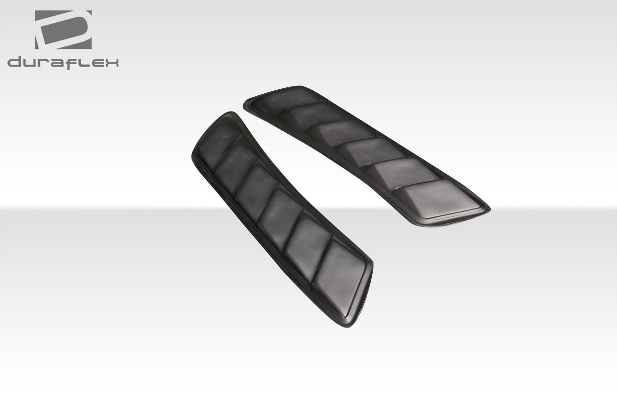 Universal Duraflex Sonic Heat Extractor Hood / Fender Air Vent Ducts - 2 Pieces