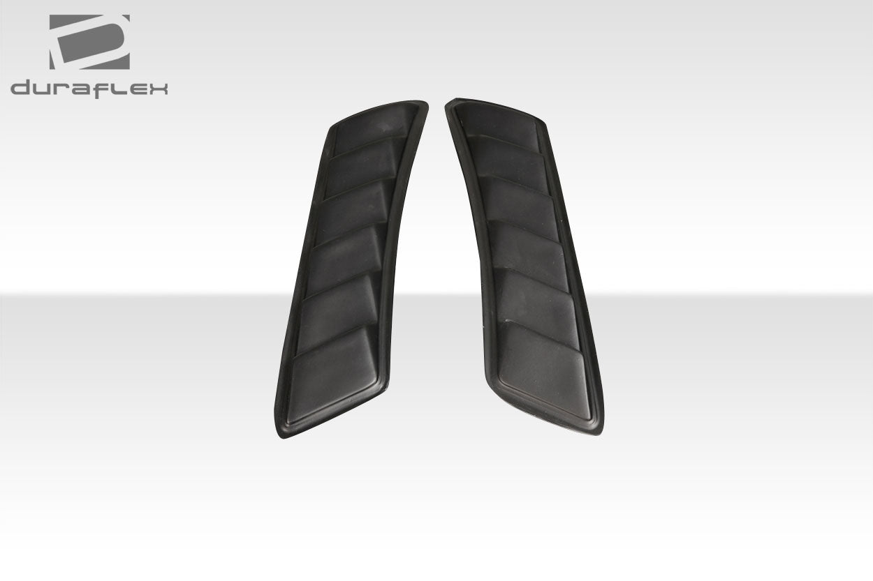 Universal Duraflex Sonic Heat Extractor Hood / Fender Air Vent Ducts - 2 Pieces