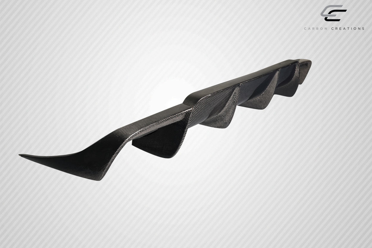 2008-2012 Honda Accord 4DR Carbon Creations Ergo Rear Diffuser - 3 Pieces