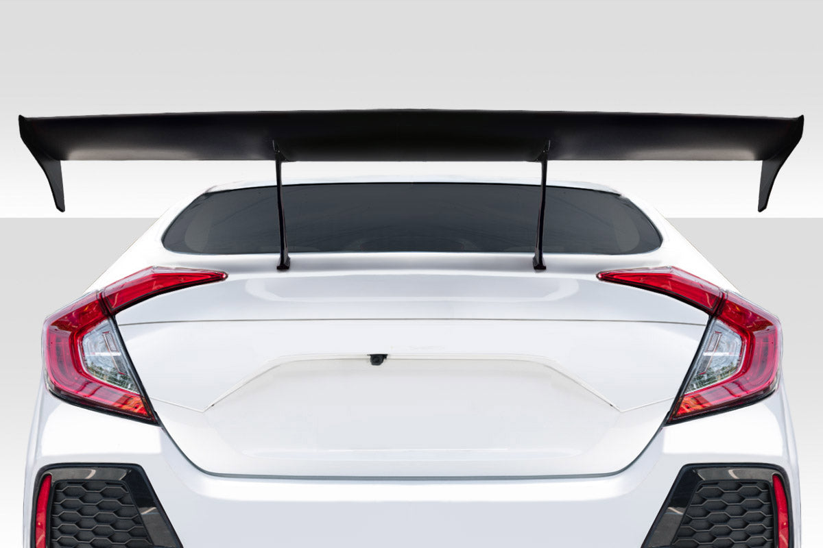 2016-2021 Honda Civic 4DR Duraflex Broman Wing Spoiler - 5 Pieces (S)