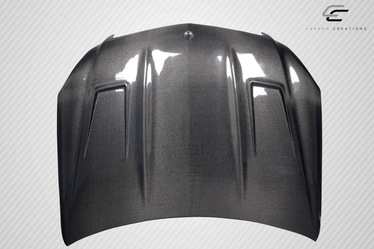 2012-2014 Mercedes C Class W204 Carbon Creations Carlton Hood - 1 Piece