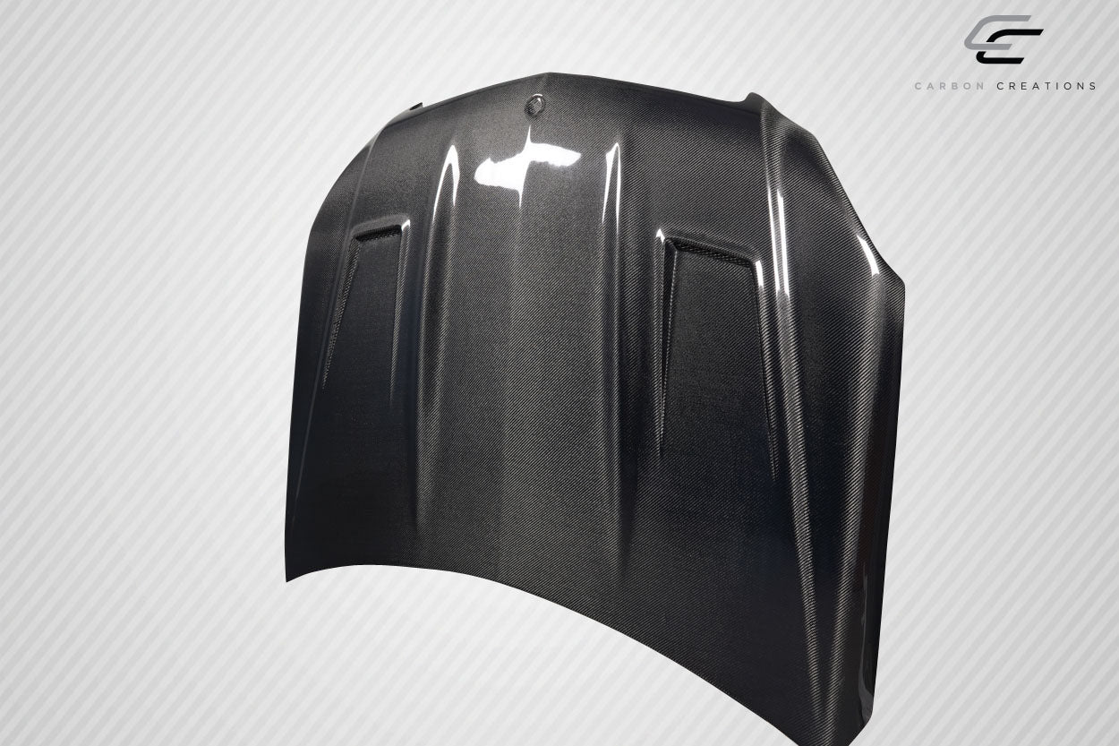2012-2014 Mercedes C Class W204 Carbon Creations Carlton Hood - 1 Piece