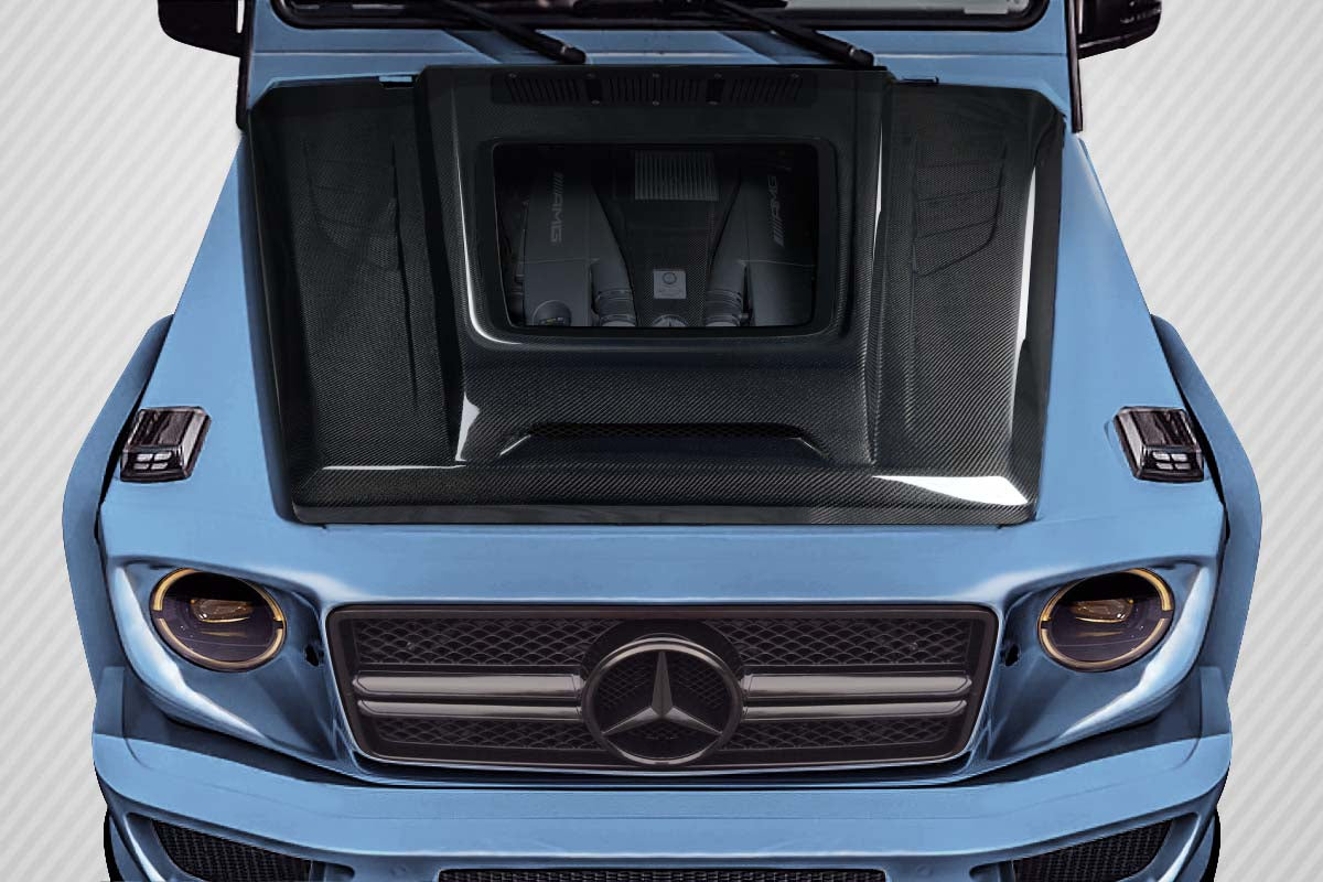 2000-2018 Mercedes G Class W463 Carbon Creations Window Hood - 1 Piece