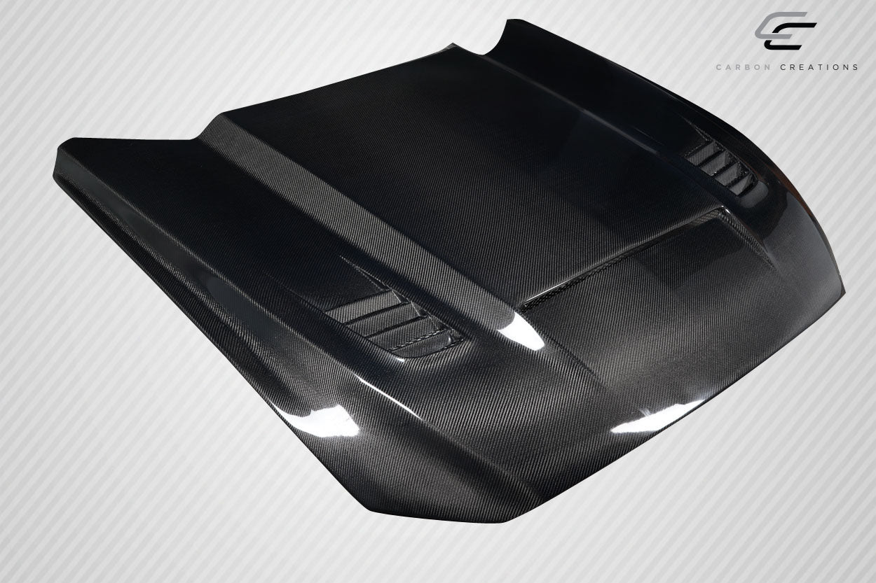 2015-2017 Ford Mustang Carbon Creations R Spec Hood - 1 Piece