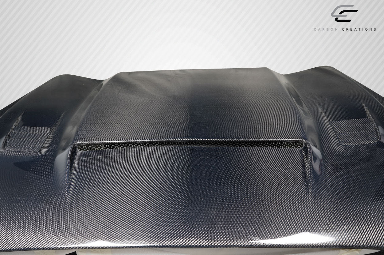 2015-2017 Ford Mustang Carbon Creations R Spec Hood - 1 Piece