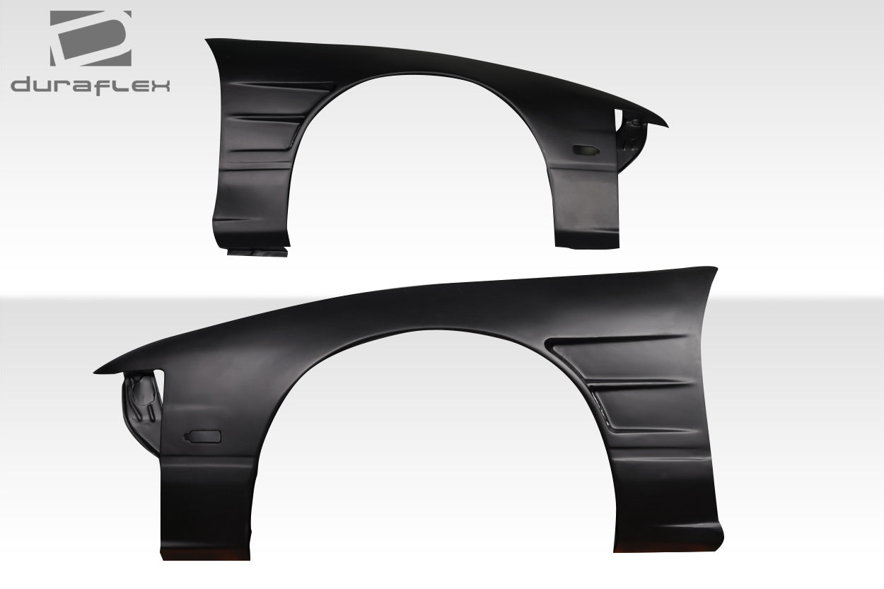 1989-1994 Nissan 240SX Duraflex D1 Sport 25MM Front Fenders - 2 Piece