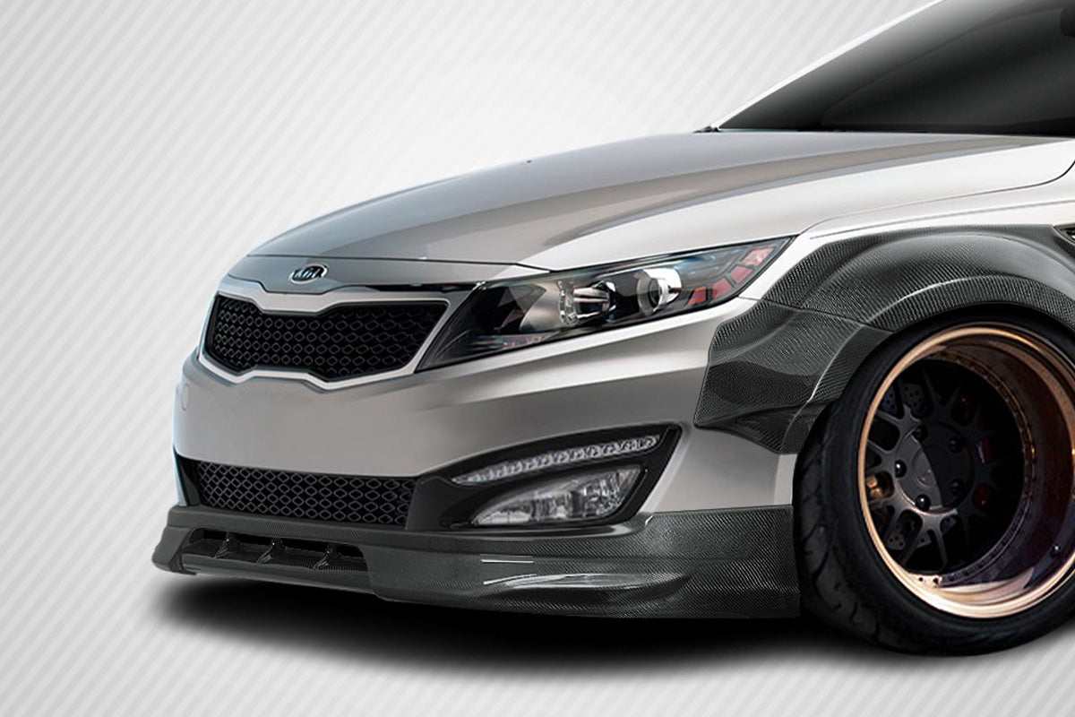 2011-2013 Kia Optima Carbon Creations CPR Body Kit - 13 Piece - Includes 116098 CPR Front Lip, 116247 CPR Side Skirts,, 11...
