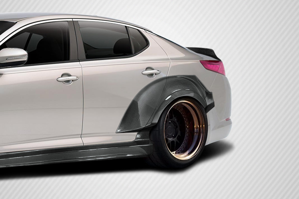 2011-2013 Kia Optima Carbon Creations CPR Body Kit - 14 Piece - Includes 116098 CPR Front Lip, 116247 CPR Side Skirts,, 11...