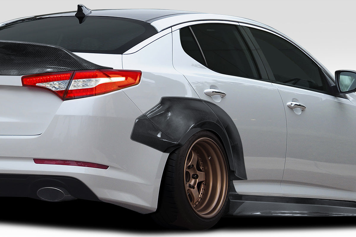 2011-2013 Kia Optima Carbon Creations CPR Body Kit - 14 Piece - Includes 116098 CPR Front Lip, 116247 CPR Side Skirts,, 11...
