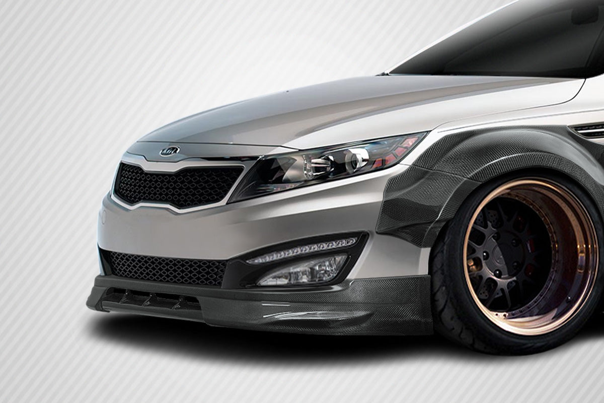 2011-2013 Kia Optima Carbon Creations CPR Body Kit - 14 Piece - Includes 116098 CPR Front Lip, 116247 CPR Side Skirts,, 11...